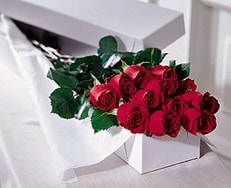 Ankara �i�ek�i d�kan� en �ok sat�lan �r�n�m�z  kutuda 11 adet k�rm�z� g�l