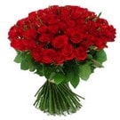 Ankara Eryaman �i�ek�i firma �r�n�m�z  19 adet k�rm�z� g�l buketi