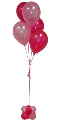 15 adet 2 renk u�an balon 