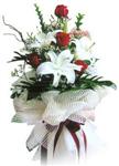 Ankarade farkl� bir �i�ek firmas� �r�n�   sade ve g�rsel buket