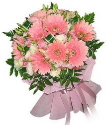 gerbera �i�eklerinden buket Ankara ostim �i�ek sipari�i firma �r�n�m�z  