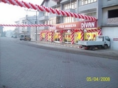 300 metre i�yeri a��l�� balon s�slemesi modeli  