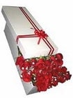 Ankarade farkl� bir �i�ek firmas� �r�n�   G�rsel �i�ek sunumu 11 adet k�rm�z� g�l